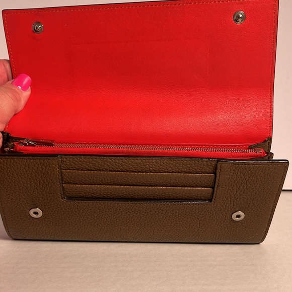 Celine wallet. Made In Italy. So 7.75”x 4”x1”. Would love great on a chain. - Picture 6 of 9